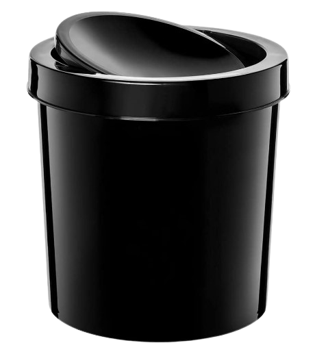 lixeira redonda basculante 4 3 litros